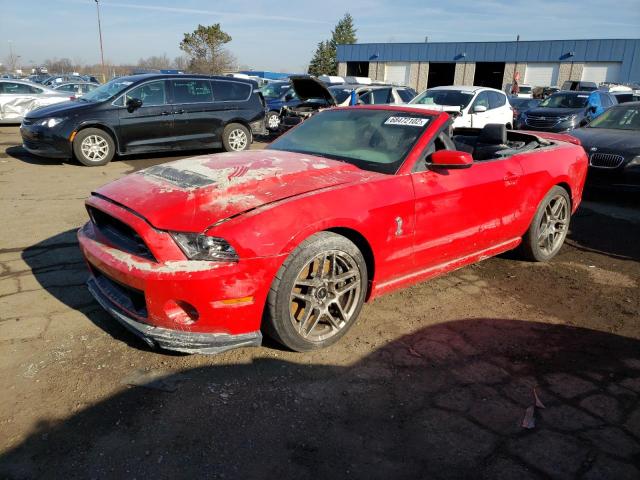 1ZVBP8KZ0D5266512 - 2013 FORD MUSTANG SHELBY GT500 RED photo 1