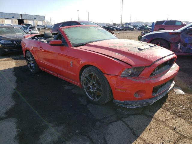 1ZVBP8KZ0D5266512 - 2013 FORD MUSTANG SHELBY GT500 RED photo 4