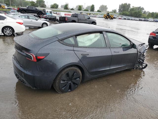 5YJ3E1EA5SF012784 - 2025 TESLA MODEL 3 灰色 照片 3