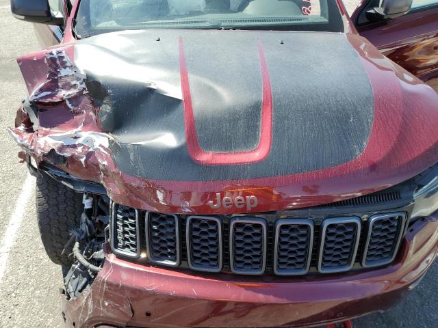 1C4RJFLG1JC411505 - 2018 JEEP GRAND CHER TRAILHAWK 栗色 照片 12