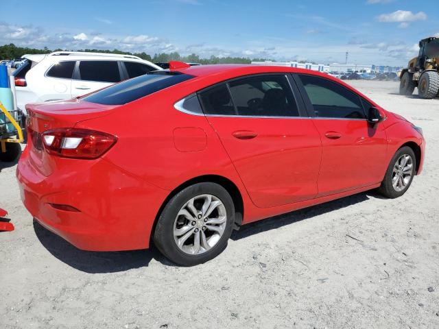1G1BE5SM0K7114946 - 2019 CHEVROLET CRUZE LT წითელი ფოტო 3