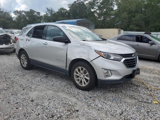 3GNAXHEV2KS641608 - 2019 CHEVROLET EQUINOX LS SILVER photo 4