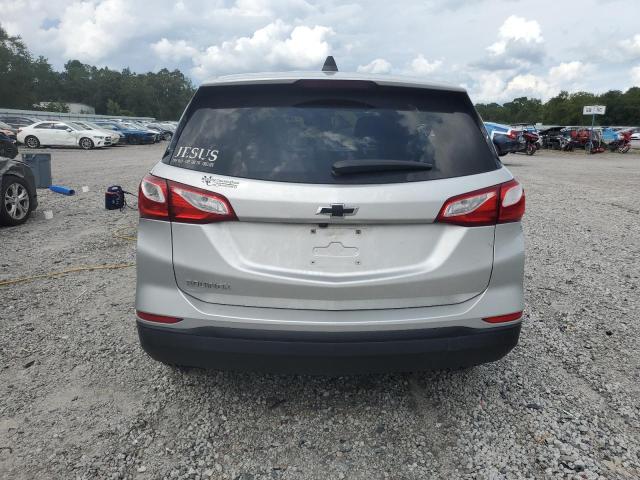 3GNAXHEV2KS641608 - 2019 CHEVROLET EQUINOX LS SILVER photo 6