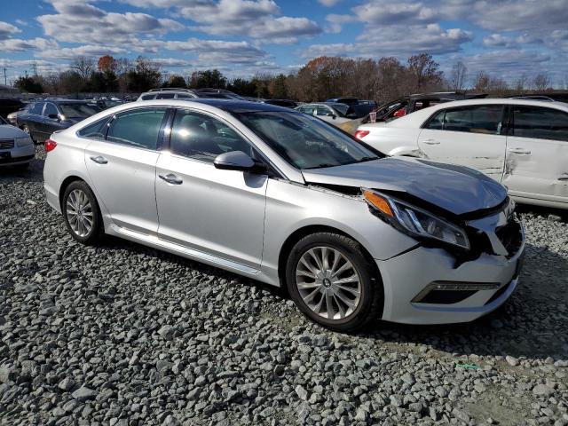 5NPE34AF1FH039151 - 2015 HYUNDAI SONATA SPORT SILVER photo 4