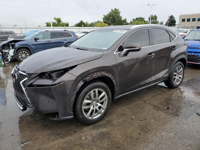 JTJBJRBZ5F2023791 - 2015 LEXUS NX 300H BROWN photo 1