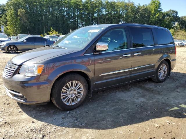 2C4RC1CG5FR579076 - 2015 CHRYSLER TOWN & COU TOURING L GRAY photo 1