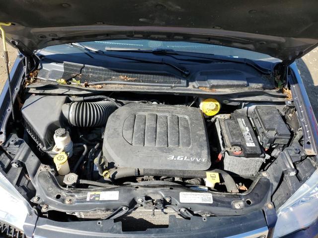 2C4RC1CG5FR579076 - 2015 CHRYSLER TOWN & COU TOURING L GRAY photo 12