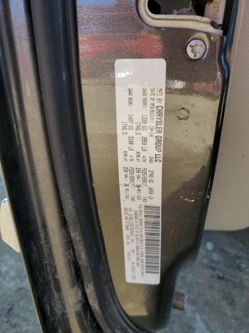 2C4RC1CG5FR579076 - 2015 CHRYSLER TOWN & COU TOURING L GRAY photo 13