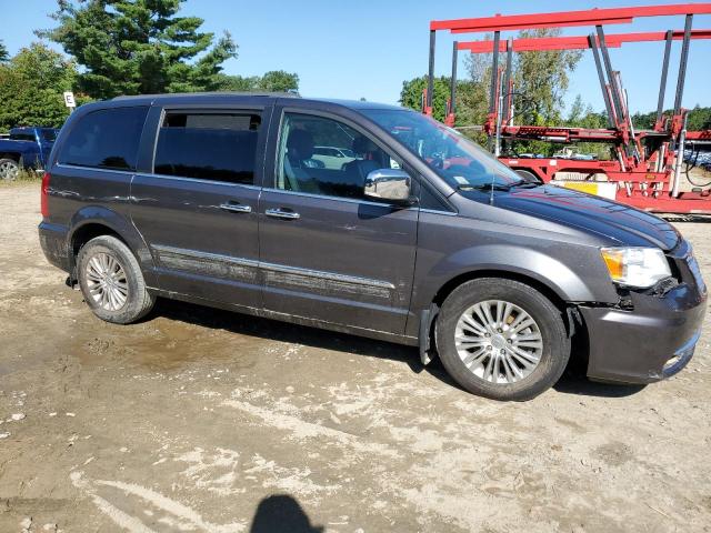2C4RC1CG5FR579076 - 2015 CHRYSLER TOWN & COU TOURING L GRAY photo 4