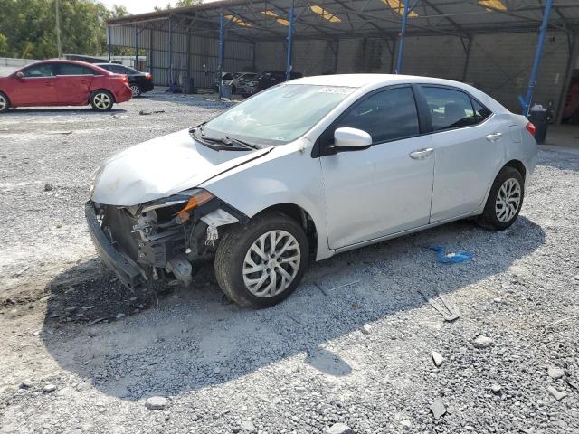 2T1BURHE1KC136213 - 2019 TOYOTA COROLLA L SILVER photo 1