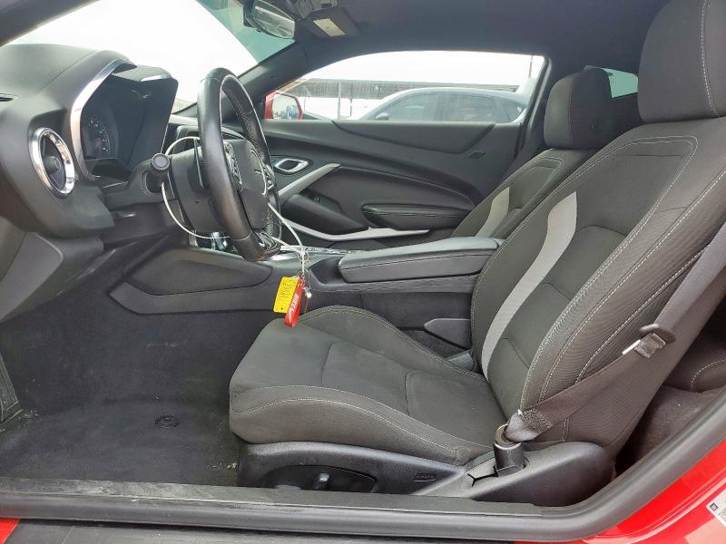 1G1FB1RX3K0152473 - 2019 CHEVROLET CAMARO LS Rouge photo 7
