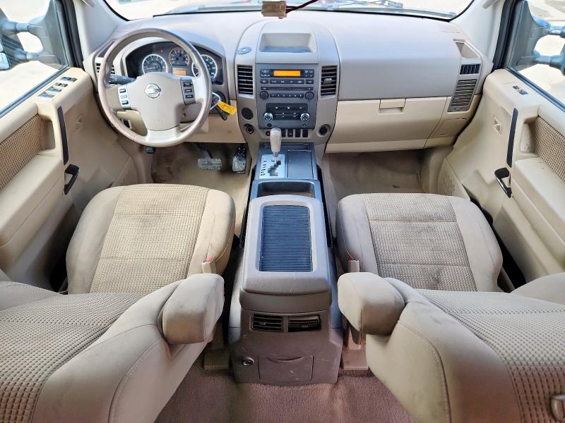 1N6AA07D48N328611 - 2008 NISSAN TITAN XE 绿色 照片 8