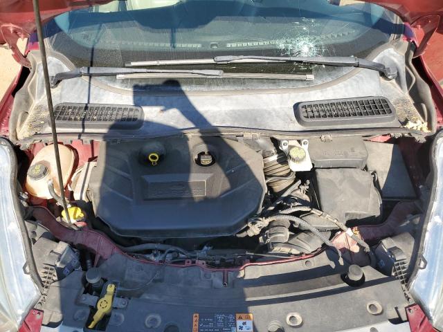 1FMCU9J90HUD53762 - 2017 FORD ESCAPE TITANIUM 红色 照片 12