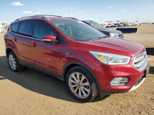 1FMCU9J90HUD53762 - 2017 FORD ESCAPE TITANIUM 红色 照片 4
