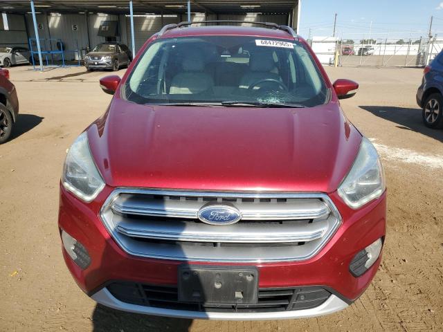 1FMCU9J90HUD53762 - 2017 FORD ESCAPE TITANIUM 红色 照片 5