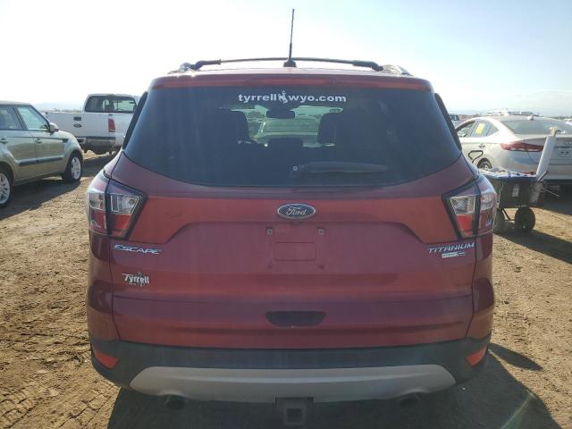 1FMCU9J90HUD53762 - 2017 FORD ESCAPE TITANIUM 红色 照片 6