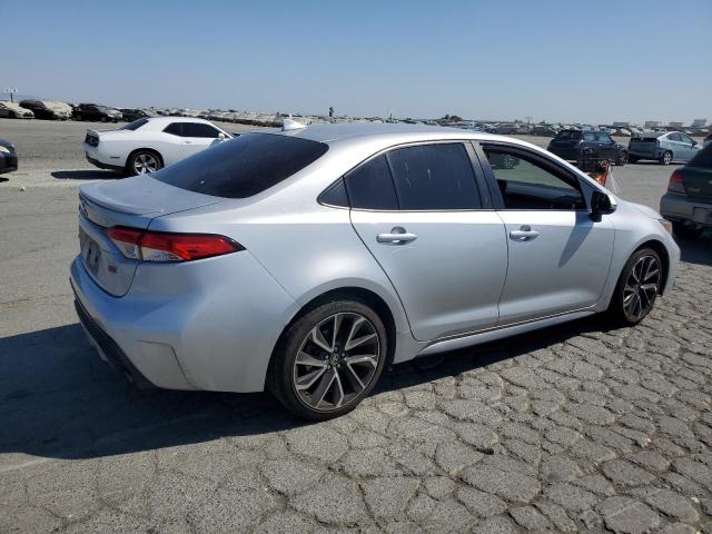 JTDS4MCE3N3511140 - 2022 TOYOTA COROLLA SE ვერცხლისფერი ფოტო 3