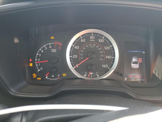 JTDS4MCE3N3511140 - 2022 TOYOTA COROLLA SE ვერცხლისფერი ფოტო 9