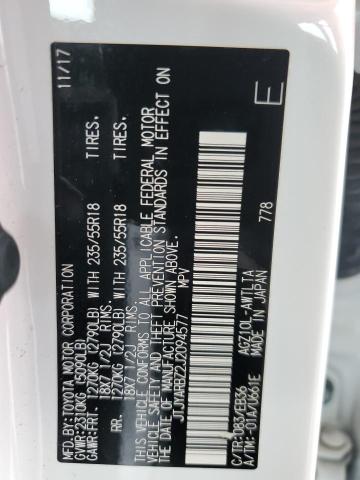 JTJYARBZ2J2094577 - 2018 LEXUS NX 300 BASE Ağ foto 13