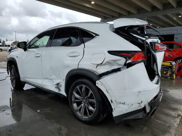 JTJYARBZ2J2094577 - 2018 LEXUS NX 300 BASE WHITE photo 2