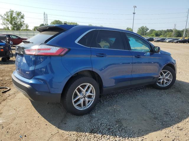 2FMPK4J95RBA71117 - 2024 FORD EDGE SEL BLUE photo 3