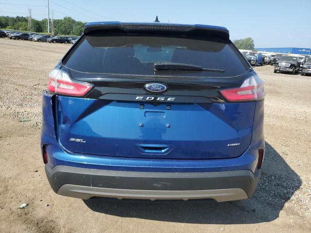 2FMPK4J95RBA71117 - 2024 FORD EDGE SEL BLUE photo 6