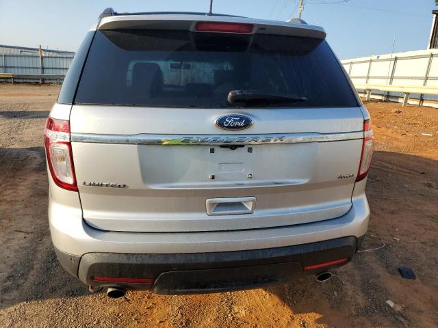 1FM5K8F80DGA82056 - 2013 FORD EXPLORER LIMITED Srebrny zdjęcie 6