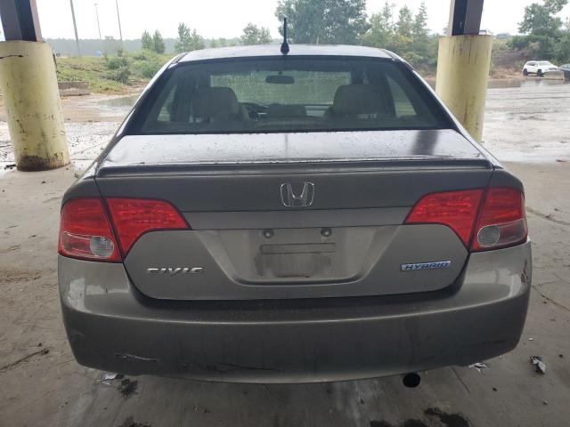 JHMFA362X8S018876 - 2008 HONDA CIVIC HYBRID Qəhvəyi foto 6