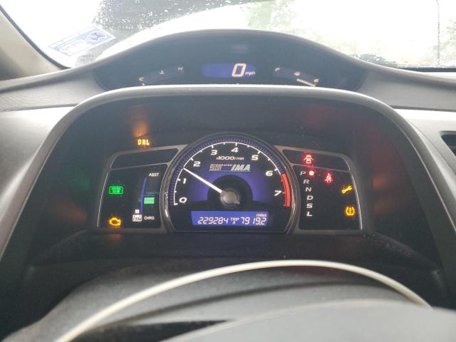 JHMFA362X8S018876 - 2008 HONDA CIVIC HYBRID Qəhvəyi foto 9