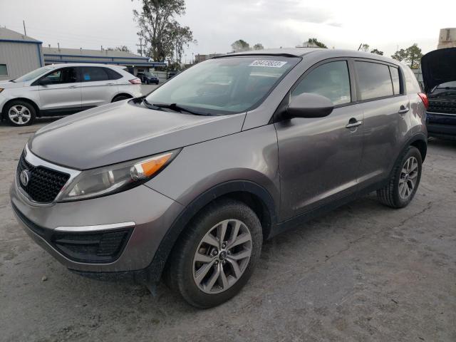 KNDPB3AC9E7593391 - 2014 KIA SPORTAGE BASE SILVER photo 1