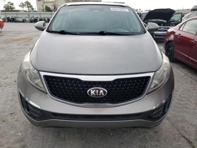 KNDPB3AC9E7593391 - 2014 KIA SPORTAGE BASE SILVER photo 5