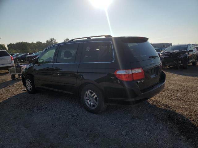 5FNRL38606B033907 - 2006 HONDA ODYSSEY EXL BLACK photo 2