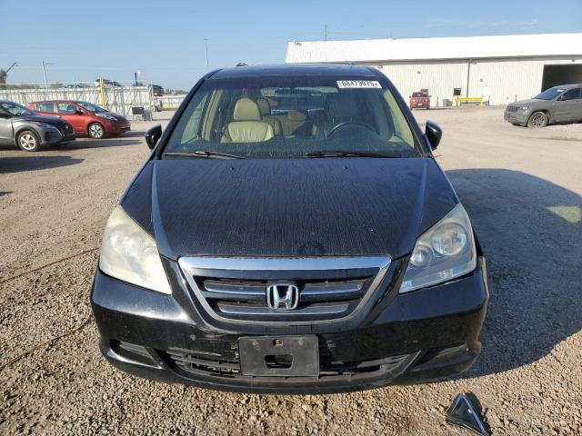 5FNRL38606B033907 - 2006 HONDA ODYSSEY EXL BLACK photo 5