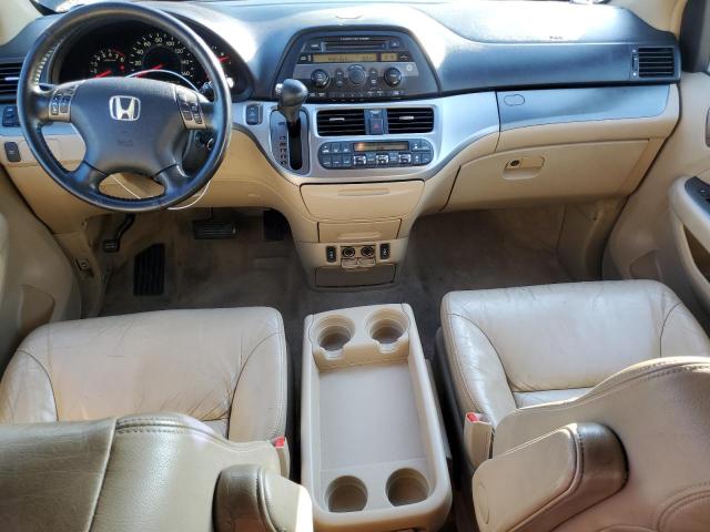 5FNRL38606B033907 - 2006 HONDA ODYSSEY EXL BLACK photo 8