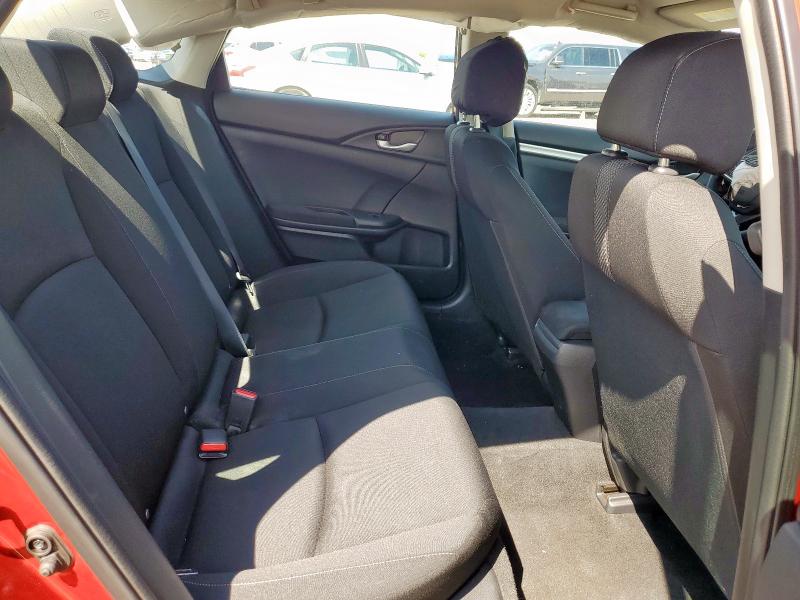 2HGFC2F67KH562339 - 2019 HONDA CIVIC LX RED photo 10
