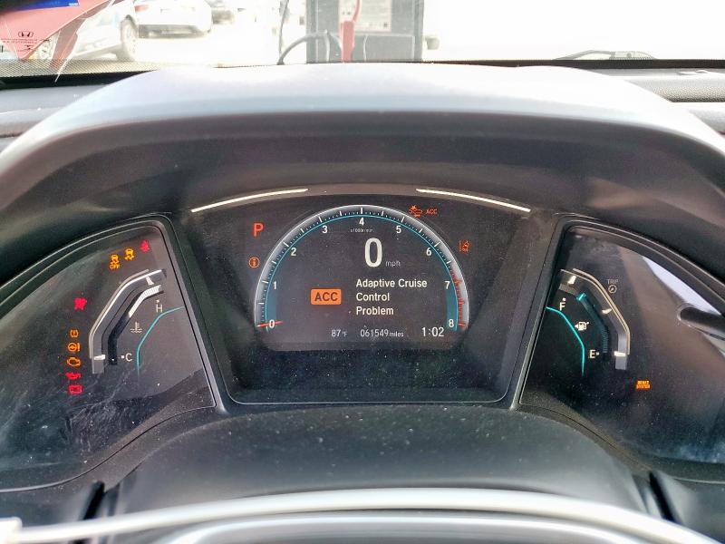 2HGFC2F67KH562339 - 2019 HONDA CIVIC LX RED photo 9