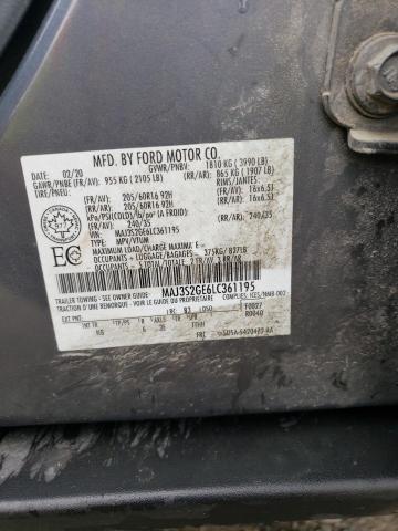 MAJ3S2GE6LC361195 - 2020 FORD ECOSPORT SE Szary zdjęcie 14