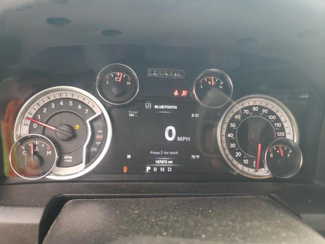 1C6RR6TT5KS722214 - 2019 RAM 1500 CLASSIC SLT Բորդո լուսանկար 9