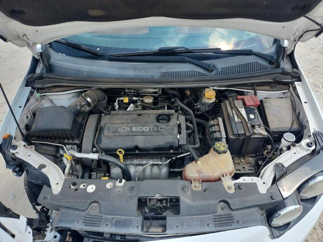 1G1JC5SH4E4124695 - 2014 CHEVROLET SONIC LT WHITE photo 11
