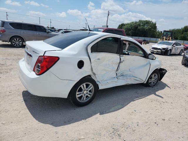 1G1JC5SH4E4124695 - 2014 CHEVROLET SONIC LT WHITE photo 3