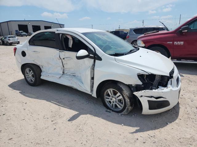 1G1JC5SH4E4124695 - 2014 CHEVROLET SONIC LT WHITE photo 4