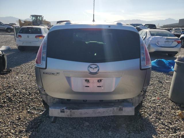 JM1CR29L690353884 - 2009 MAZDA 5 SILVER photo 6
