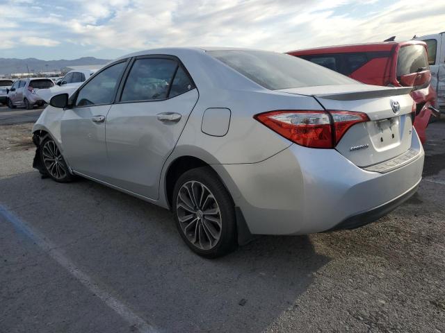 5YFBURHE5EP039505 - 2014 TOYOTA COROLLA L SILVER photo 2