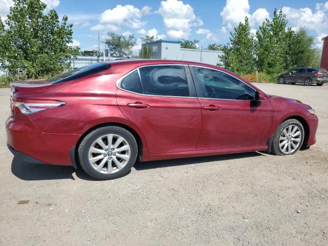 4T1B11HK2JU503598 - 2018 TOYOTA CAMRY L RED photo 3