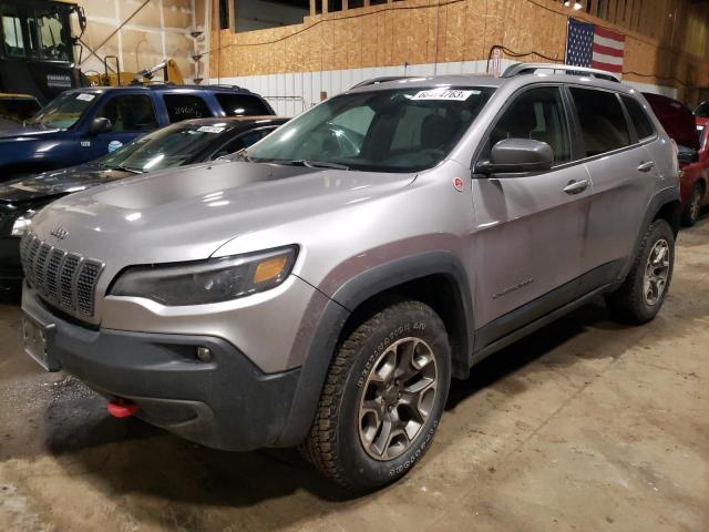 1C4PJMBX5LD571669 - 2020 JEEP CHEROKEE TRAILHAWK SILVER photo 1
