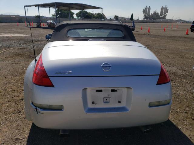 JN1AZ36D66M400378 - 2006 NISSAN 350Z ROADSTER SILVER photo 6