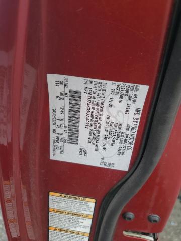 1FMZU73K35UA40912 - 2005 FORD EXPLORER XLT წითელი ფოტო 13