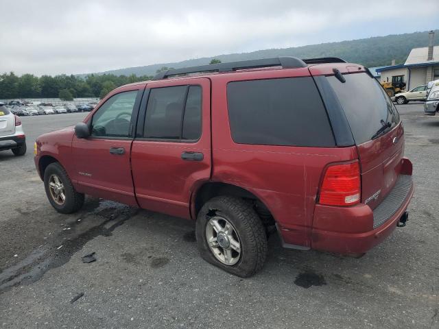 1FMZU73K35UA40912 - 2005 FORD EXPLORER XLT წითელი ფოტო 2