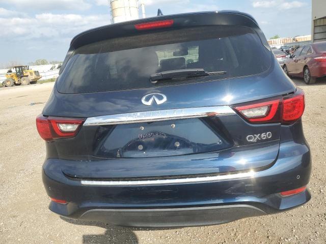 5N1DL0MM0JC527909 - 2018 INFINITI QX60 BLUE photo 6