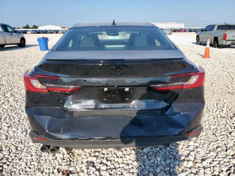 4T1DAACK1SU171588 - 2025 TOYOTA CAMRY XSE BLACK photo 6